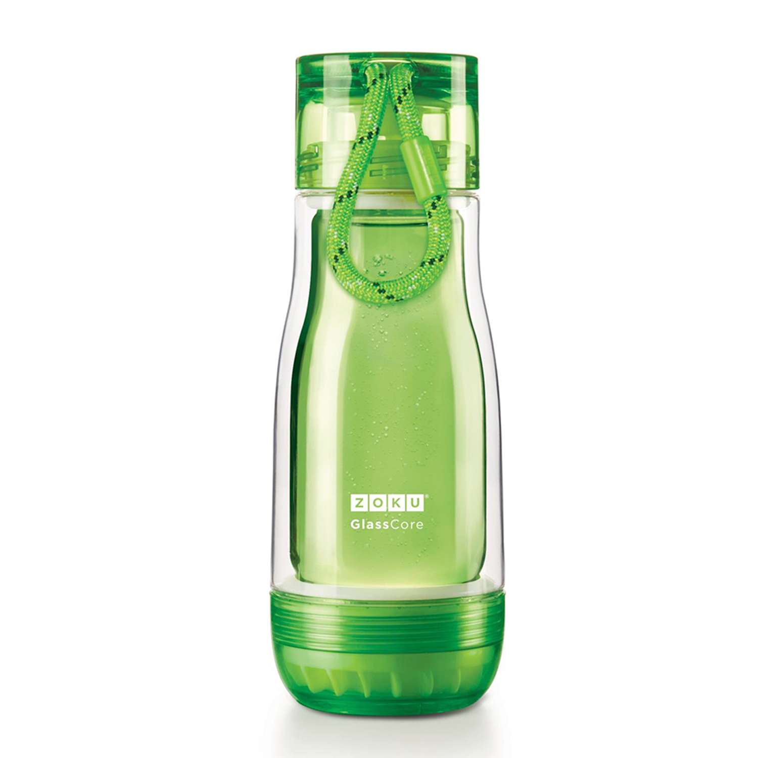 Бутылка Zoku 325 мл зеленая - фото 1