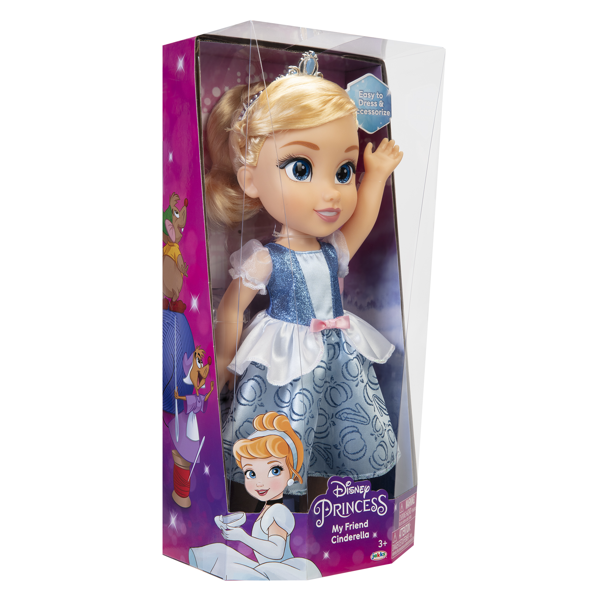 Кукла Jakks Pacific Disney Princess Моя подружка Золушка 95560-4L 95560-4L - фото 11