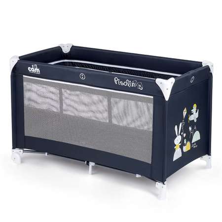 Кроватка-манеж дорожная CAM Pisolino группа 0-3 дизайн кролик