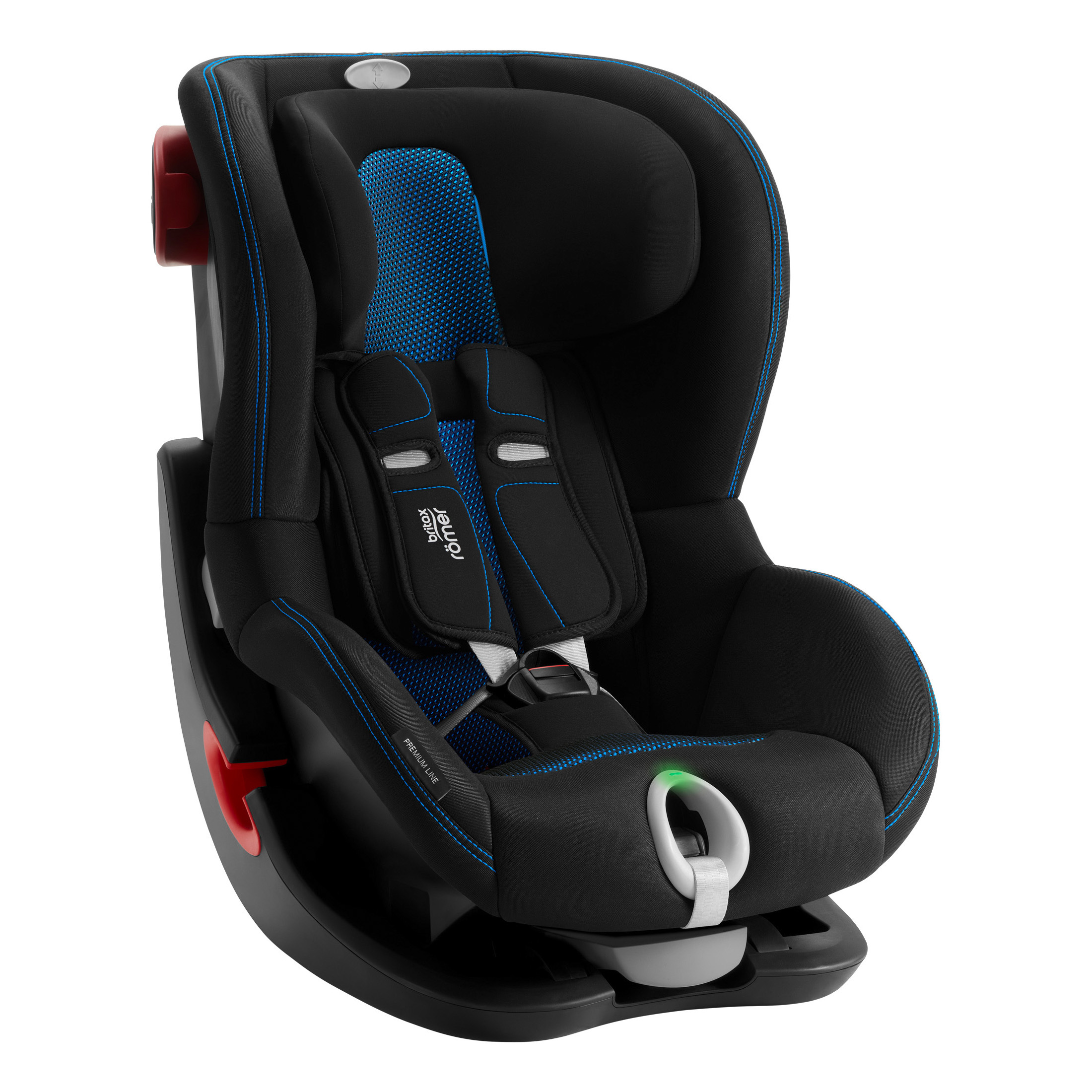 Автокресло Britax Roemer King II LS BS Cool Flow Blue - фото 3