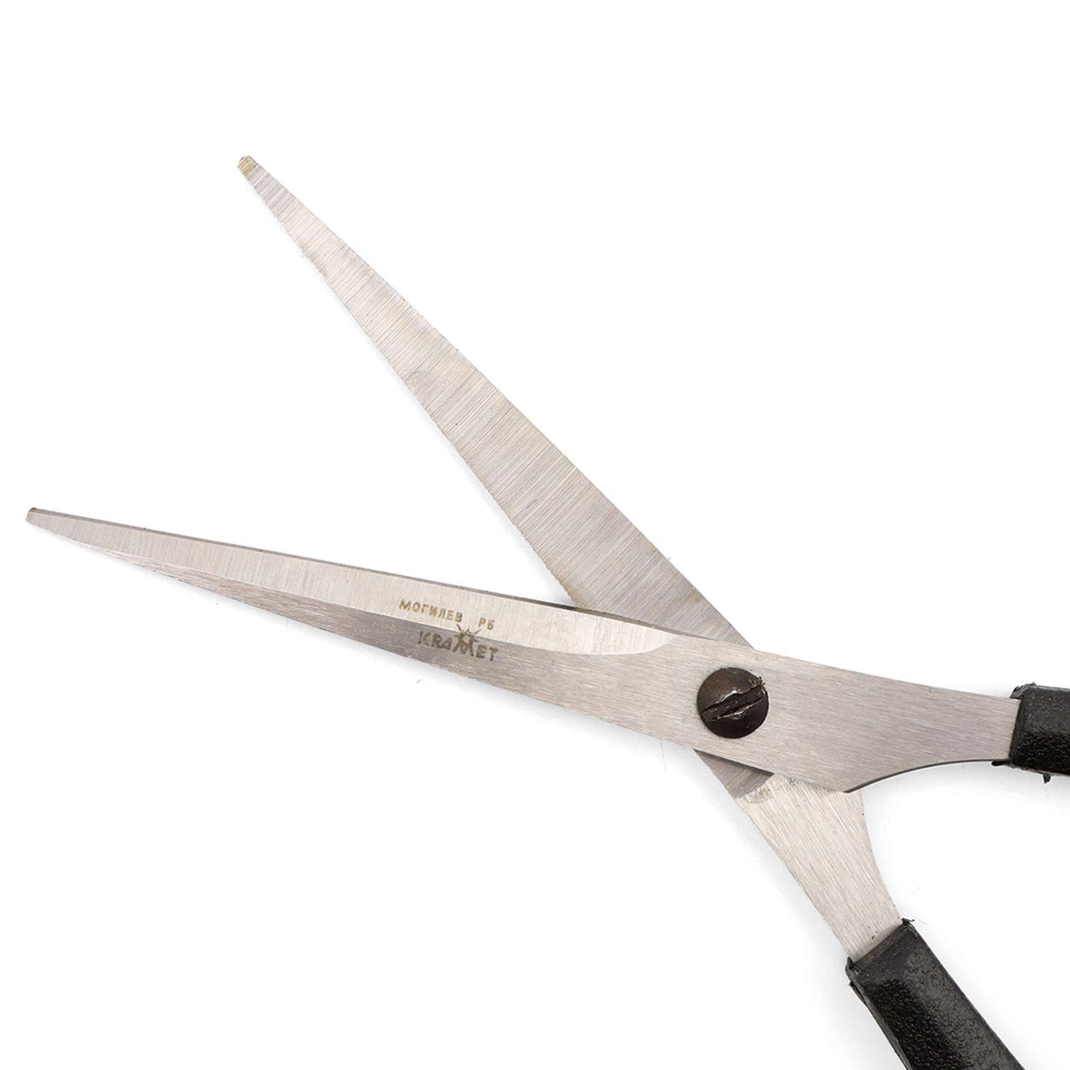 Ножницы универсальные KARMET стальные с микро насечкой пластиковые ручки с усилителем 17 см - фото 2