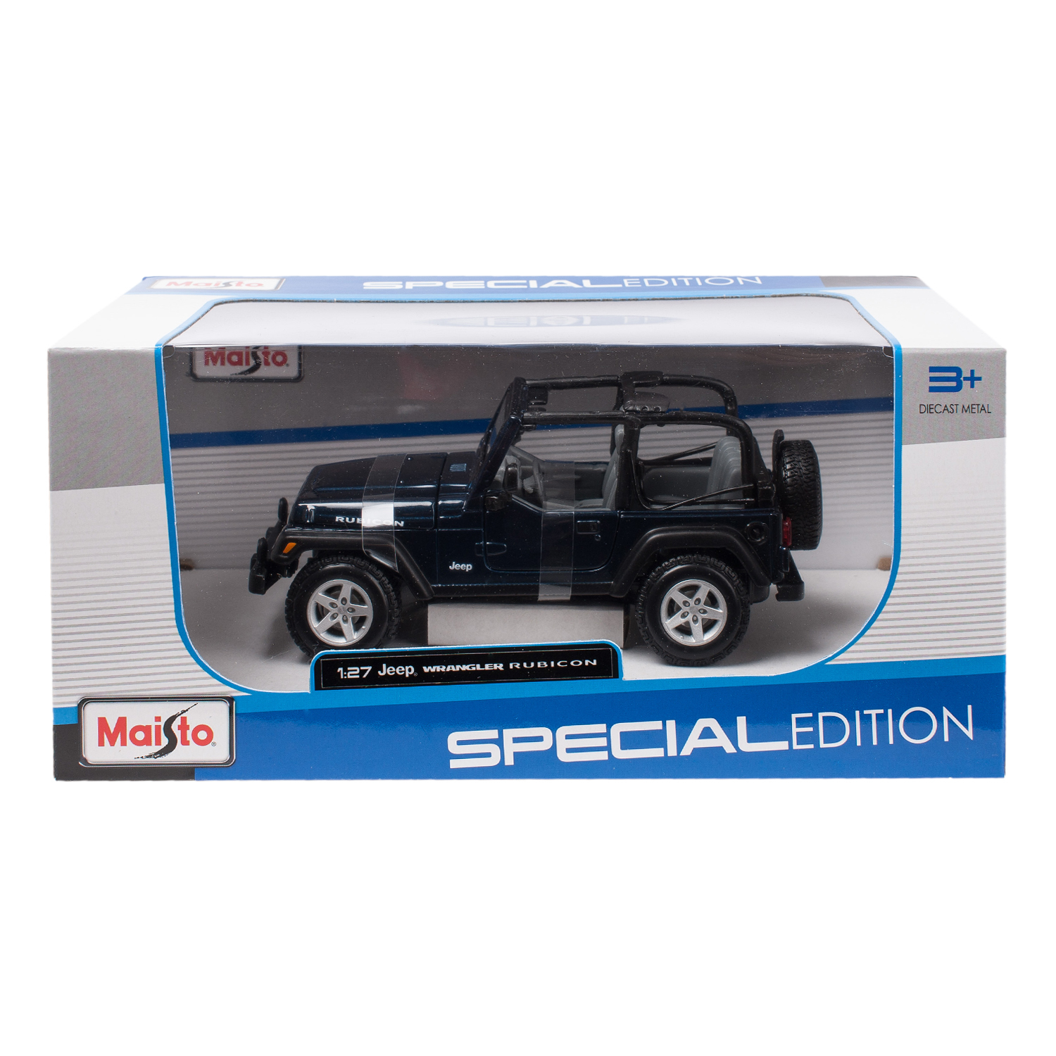 Автомобиль MAISTO Jeep Wrangler Rubicon 1:24 без механизмов 31245 - фото 2