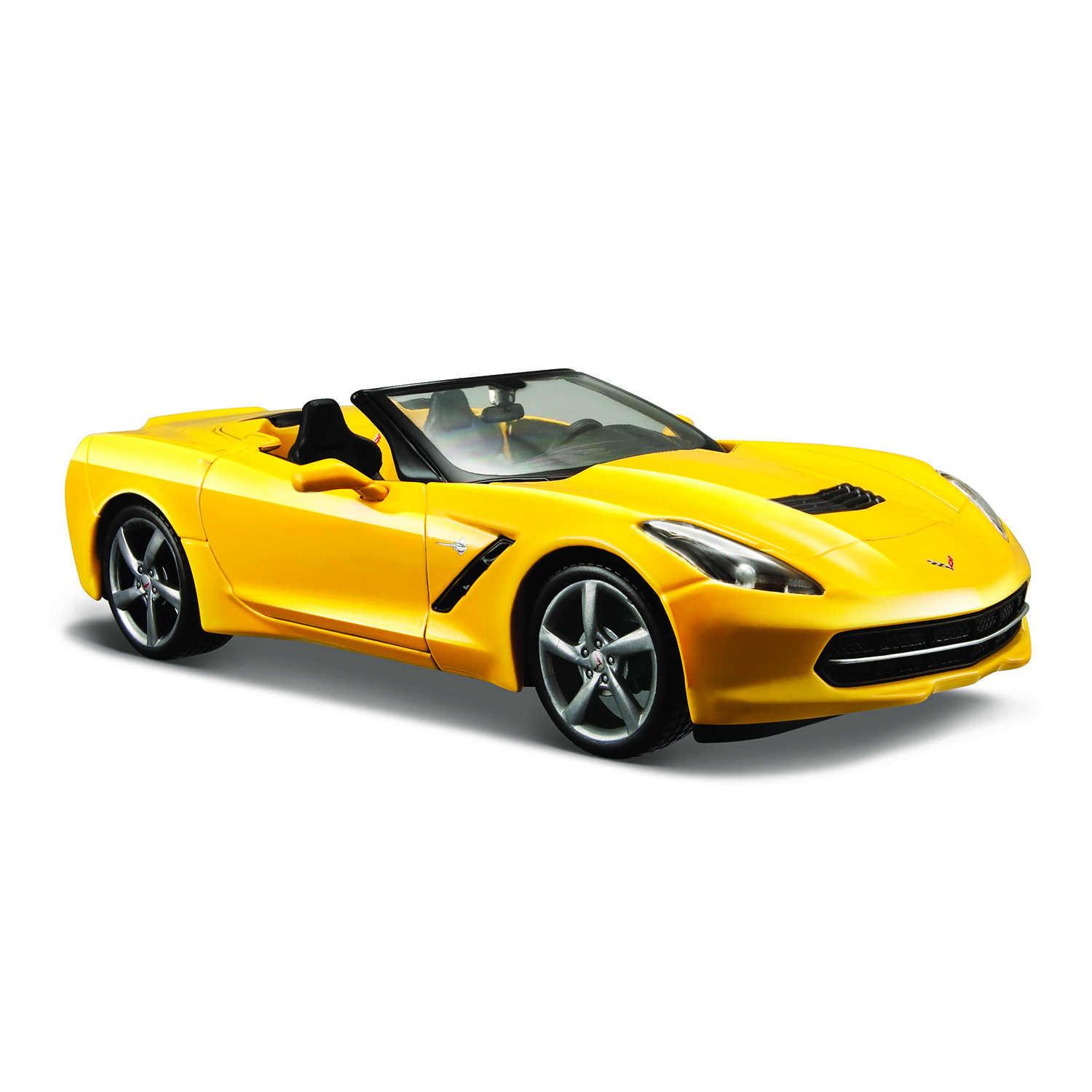 Машина MAISTO 1:24 Corvette Stingray Convertible Желтый 31501 купить по  цене 699 ₽ в интернет-магазине Детский мир