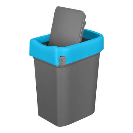 Контейнер Econova для мусора Smart Bin 50л синий