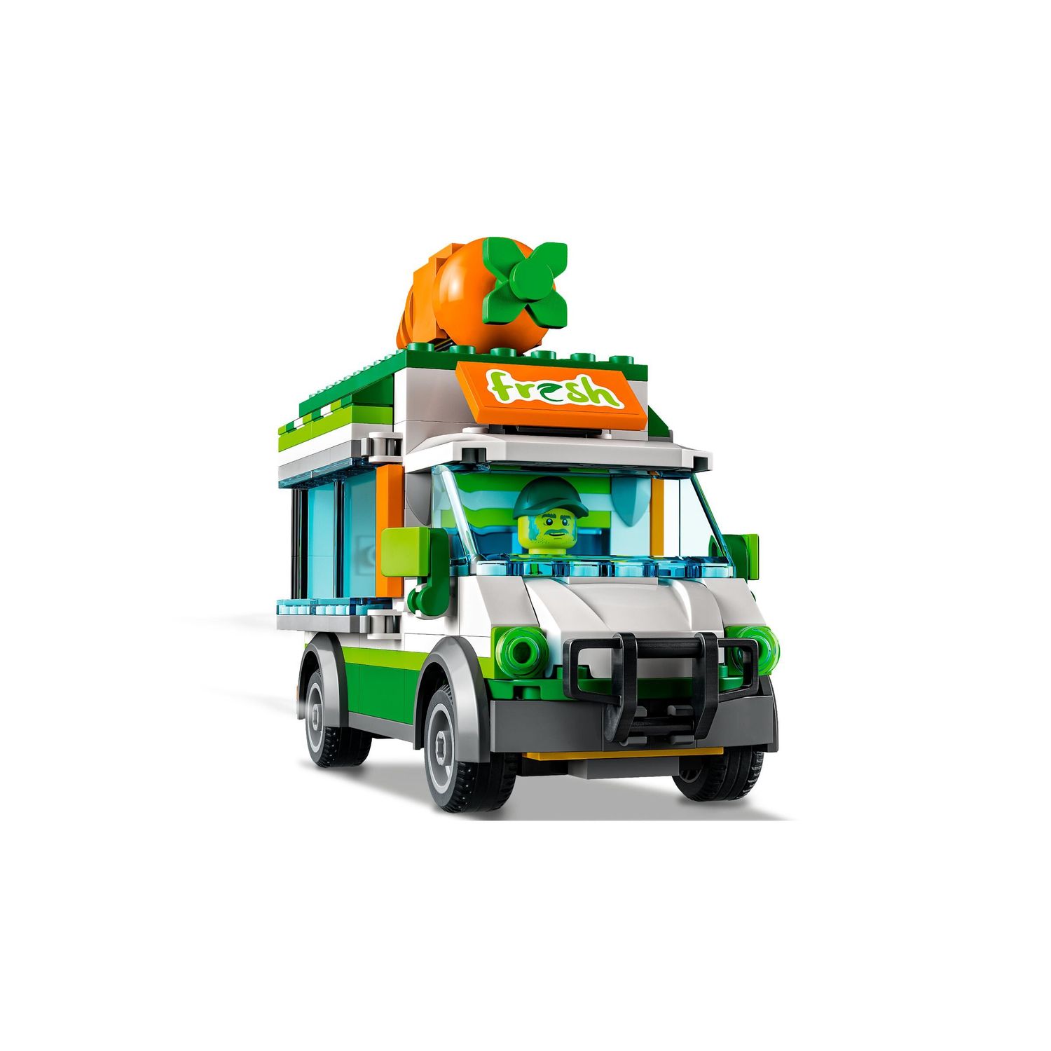 Конструктор LEGO City Farmers Market Van 60345 - фото 5