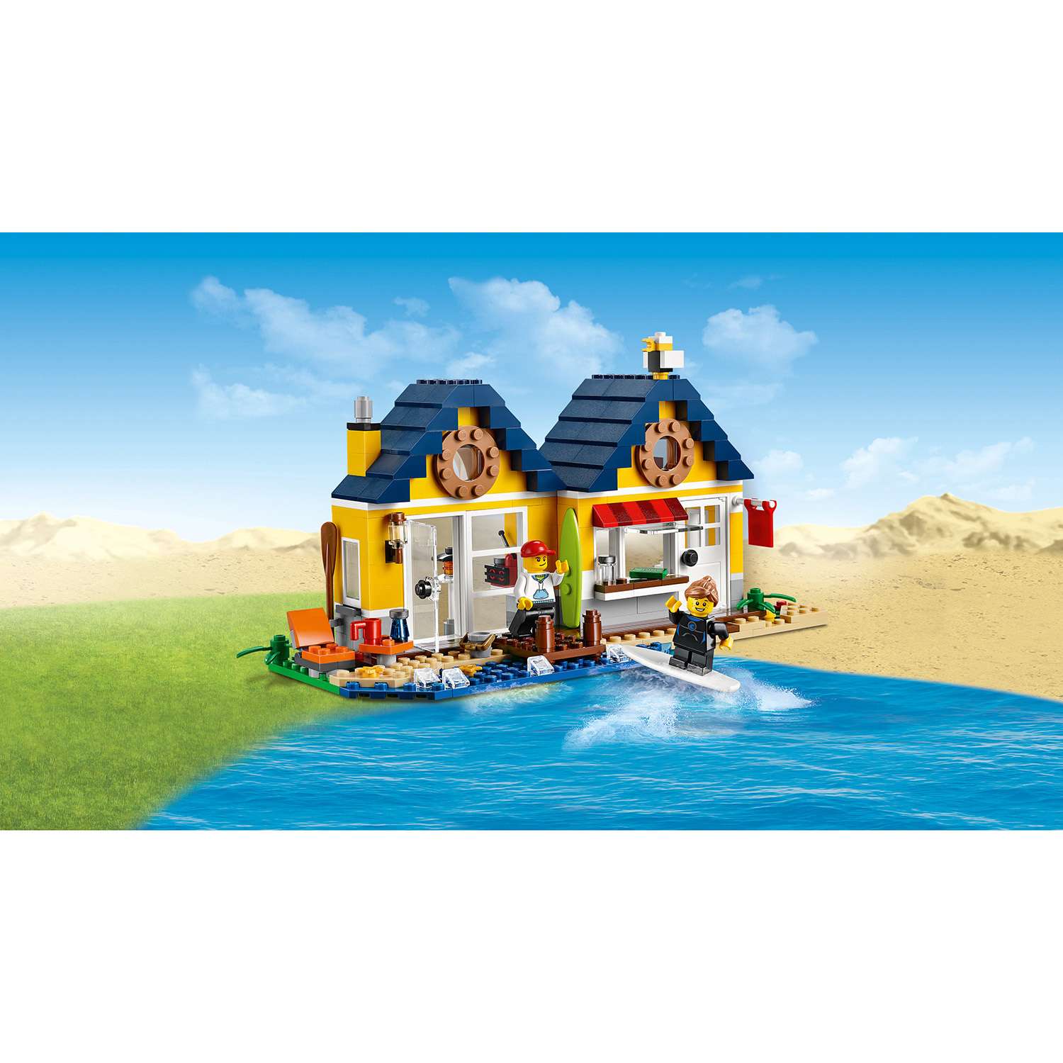 Конструктор LEGO Creator Домик на пляже (31035) - фото 4