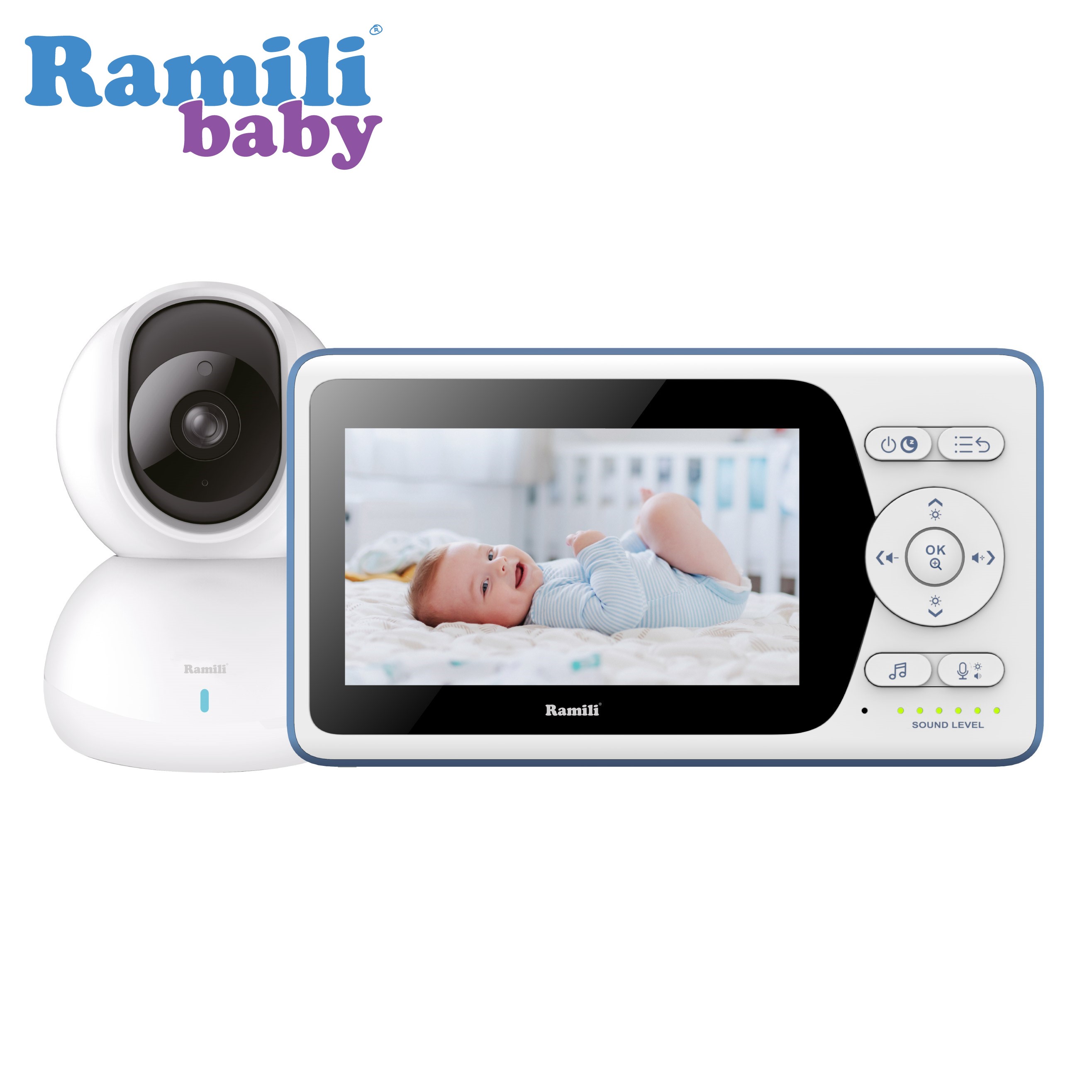 Видеоняня Ramili Baby RV500X2 две камеры в комплекте - фото 5