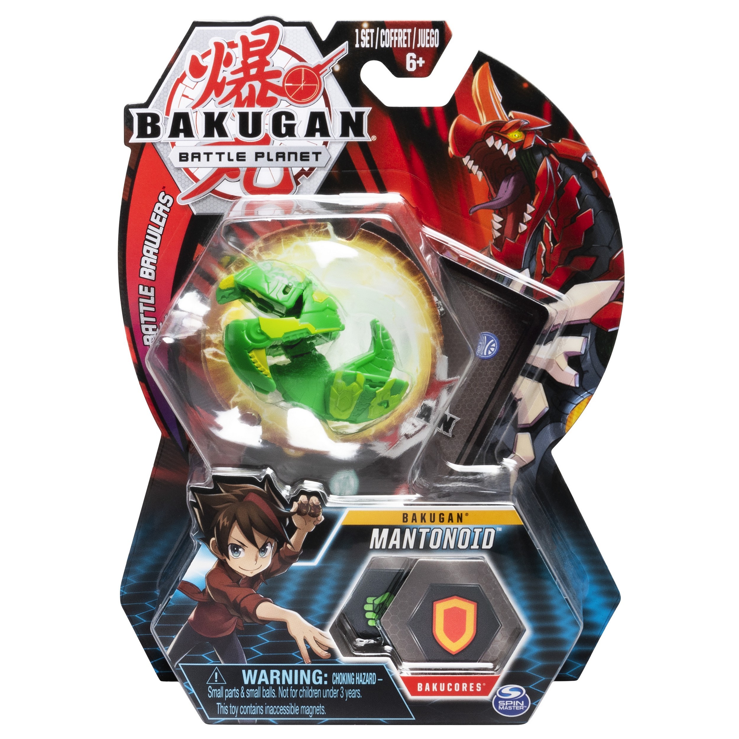 Фигурка-трансформер Bakugan Mantis Green 6045148/20107948 - фото 2