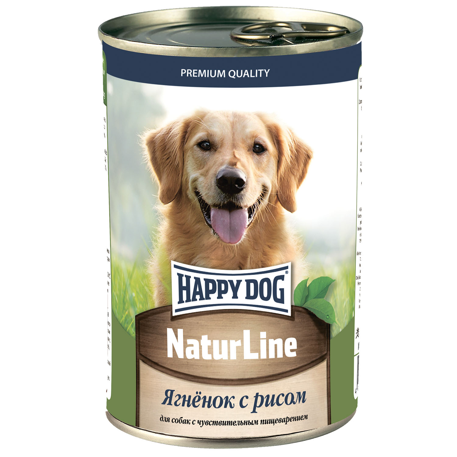 Корм для собак Happy Dog ягненок с рисом 410г - фото 1