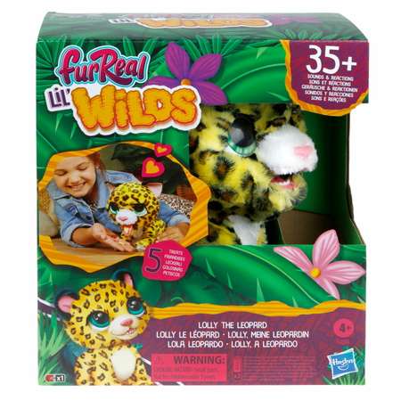 Интерактивная игрушка Hasbro Furreal friends плюшевый Леопард