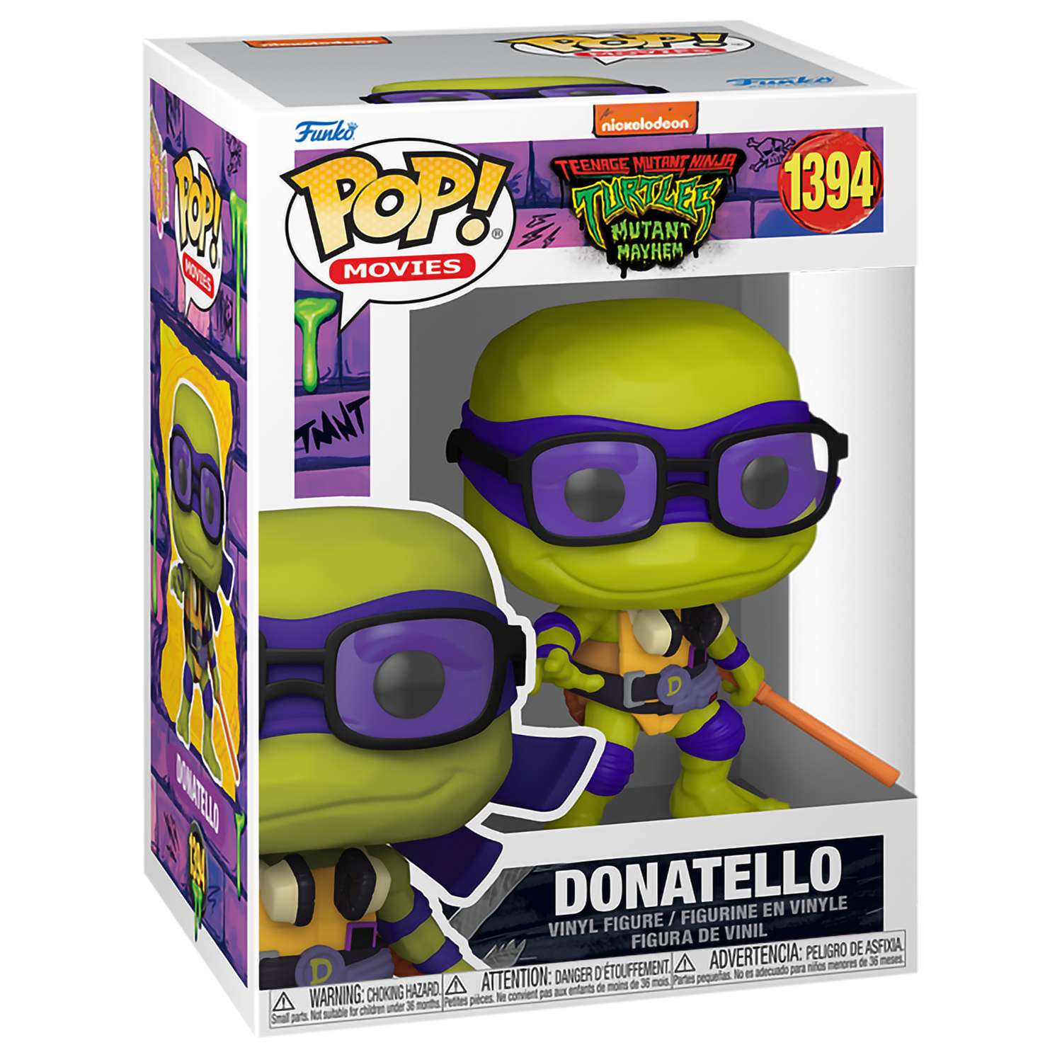 Фигурка Funko POP! Movies TMNT Mutant Mayhem Donatello (1394) 72335 - фото 2