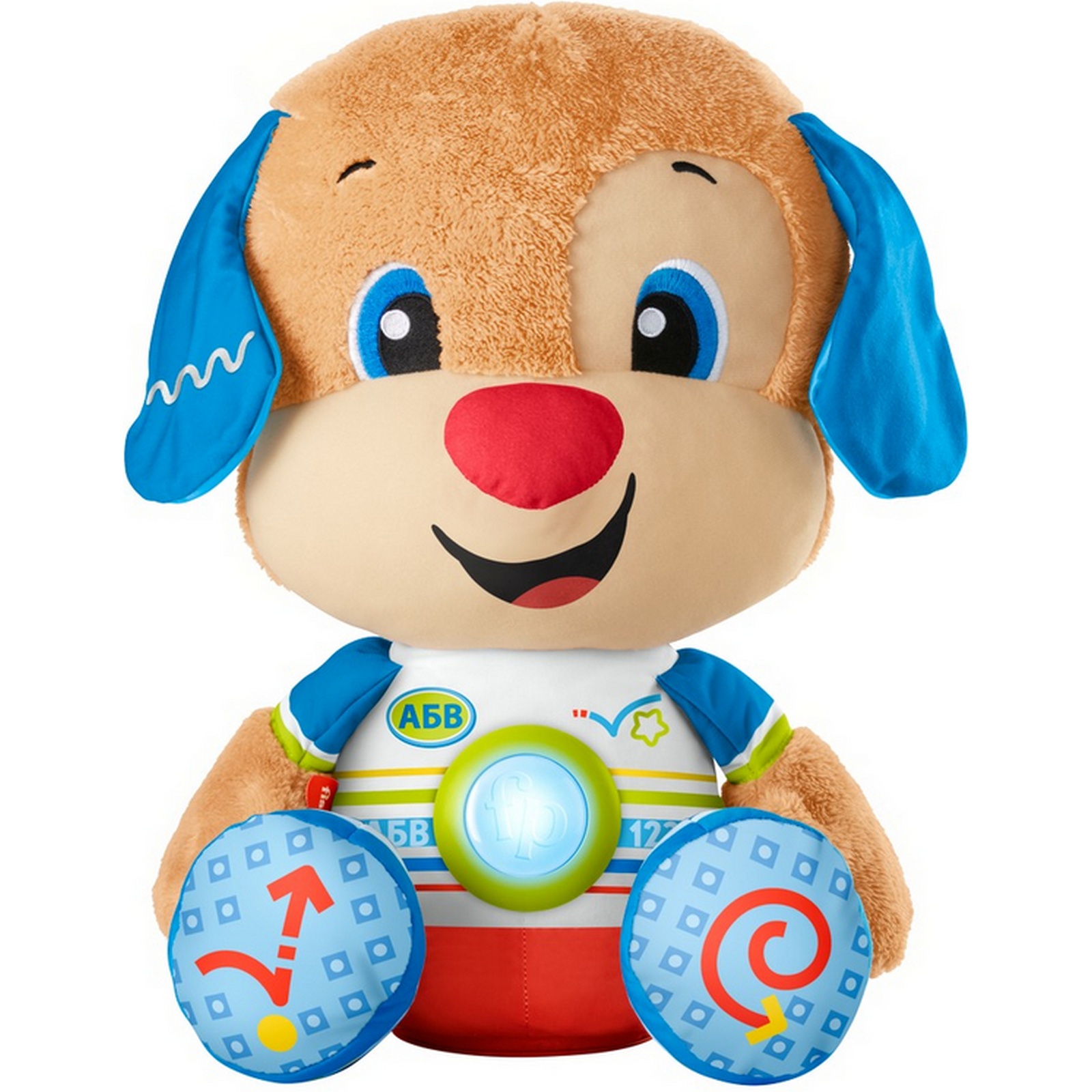 Игрушка Fisher Price Смейся и учись Большой щенок HDJ19 - фото 1