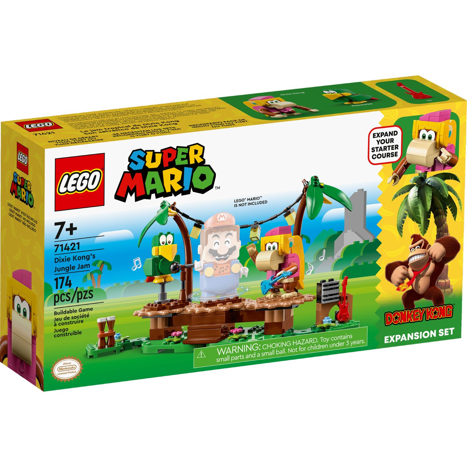 Конструктор LEGO Super Mario Dixie Kong's Jungle Jam 71421 - фото 1