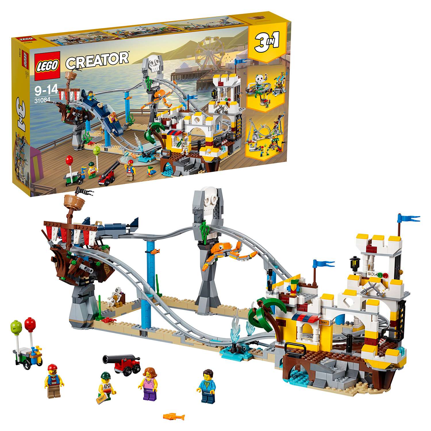 Конструктор LEGO Creator Аттракцион Пиратские горки 31084 - фото 12