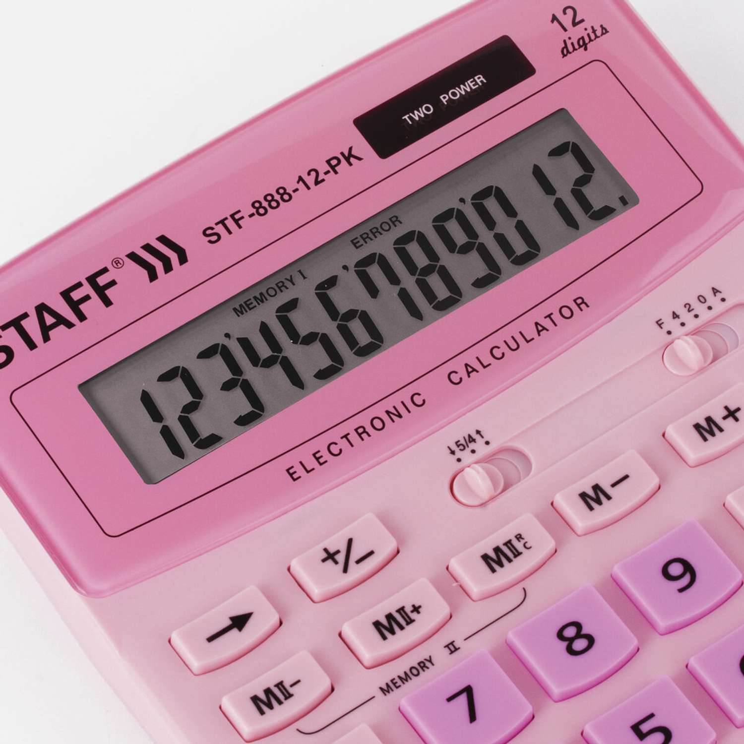 Калькулятор настольный Staff электронный 12 разрядов - фото 5