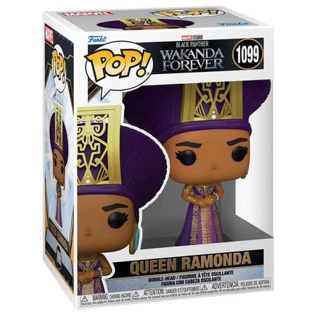 Фигурка Funko POP! Bobble Marvel Black Panther Wakanda Forever Queen Ramonda (1099) 63945