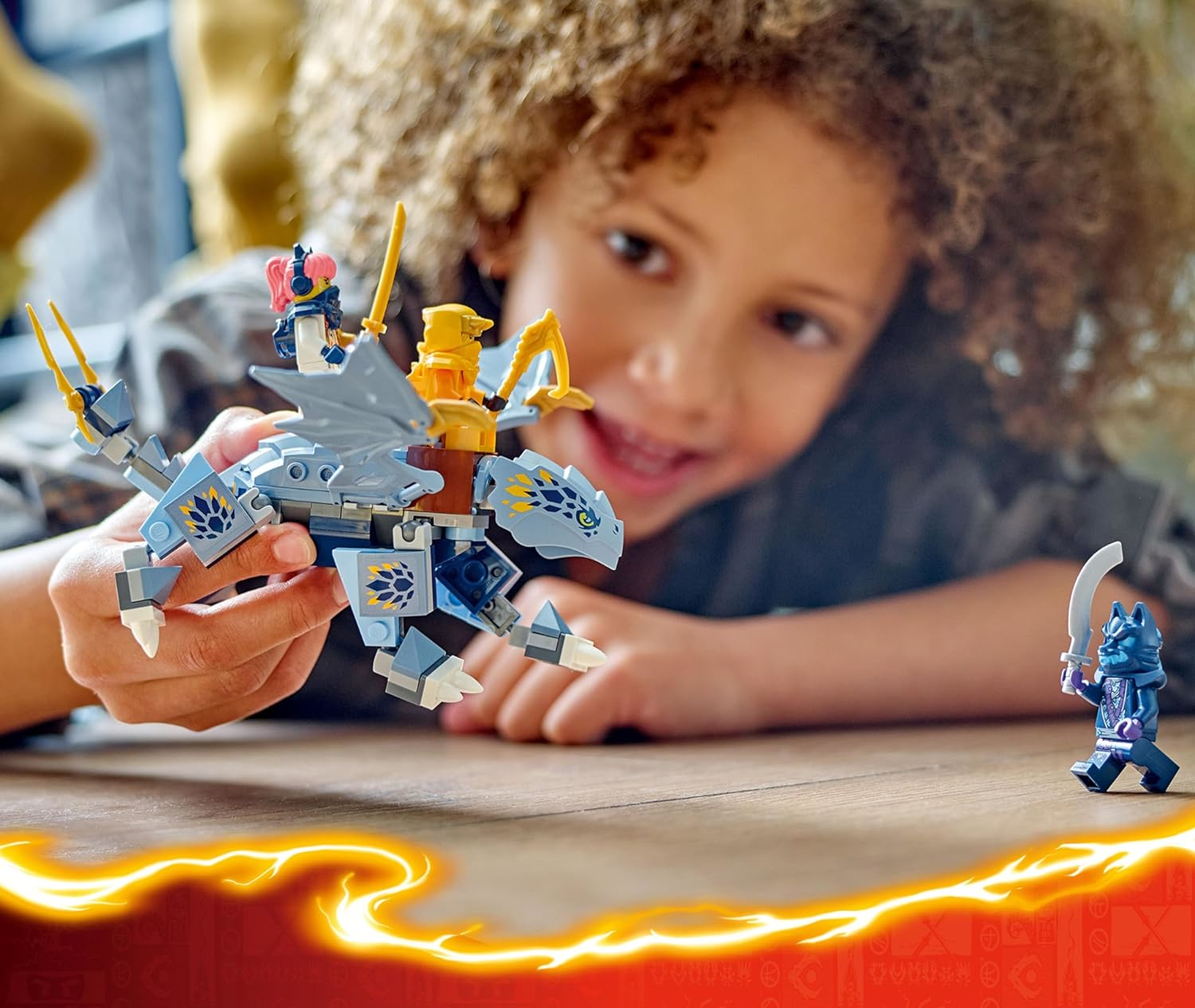 Конструктор LEGO Ninjago Малыш дракончик Рию 71810 - фото 10