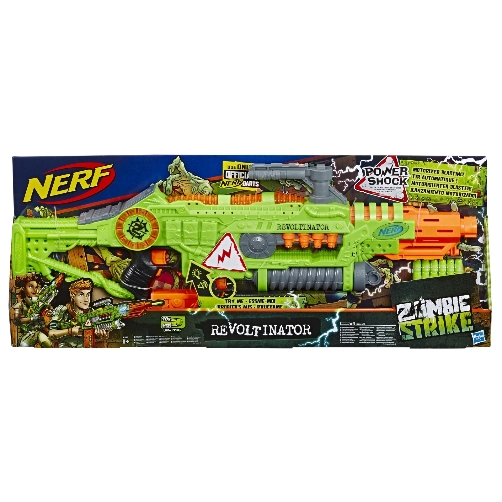 Бластер Nerf Zombie Strike Револтинатор - фото 2
