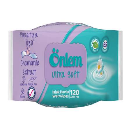 Салфетки влажные Onlem Ultra soft 120 шт