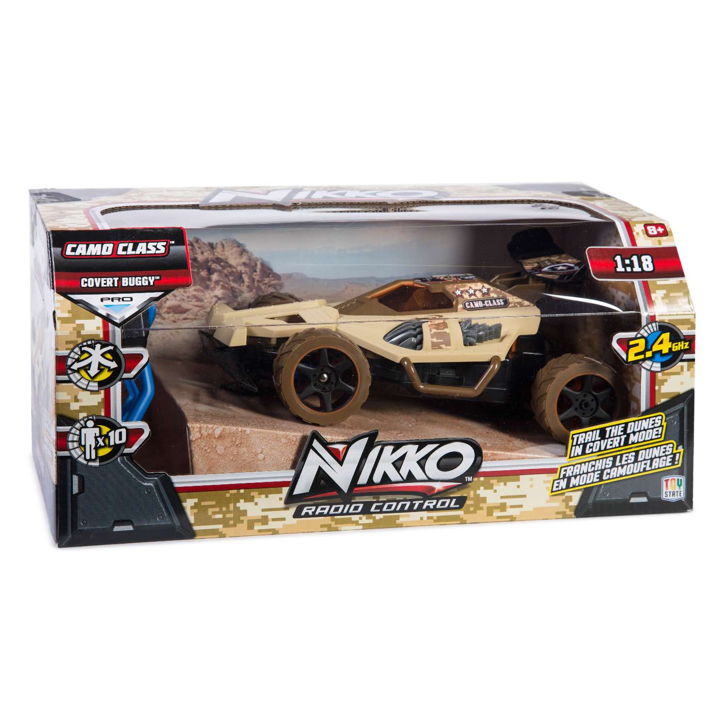 Машинка р/у Nikko 1:18 Camo -Covert Buggy - фото 3