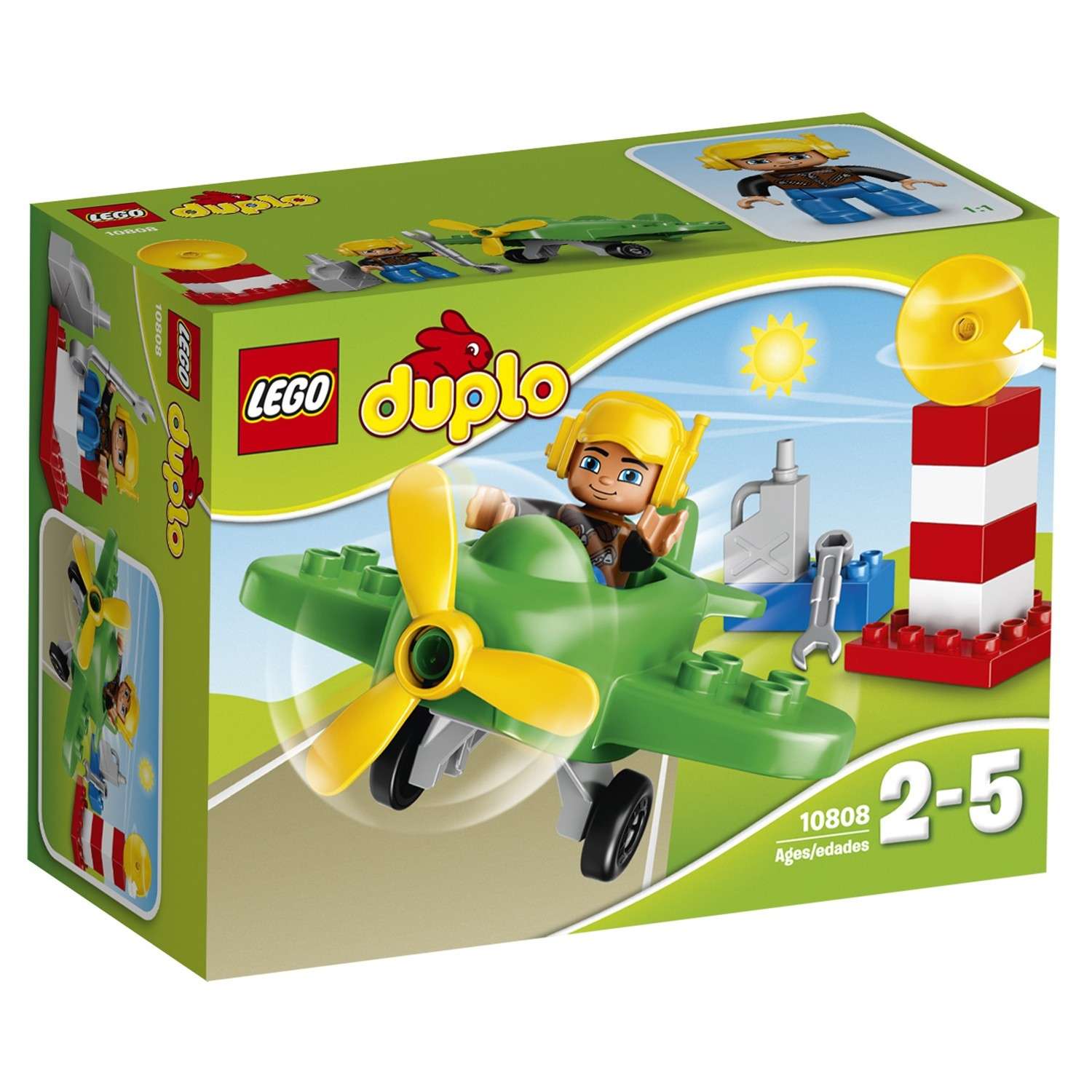 Конструктор LEGO DUPLO Town Маленький самолёт (10808) - фото 2