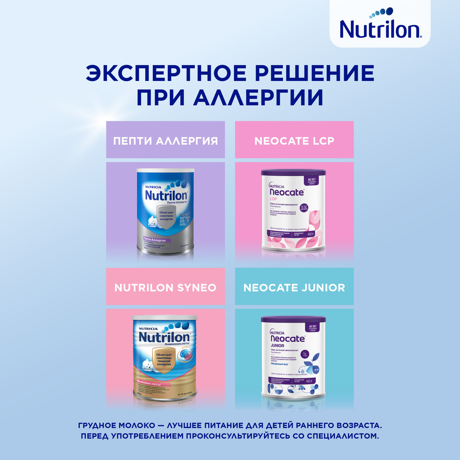 Смесь сухая Nutrilon Пепти Гастро 450г с 0 месяцев - фото 10