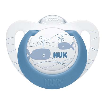 Пустышка Nuk Genius Color с 0месяцев в ассортименте 10730319