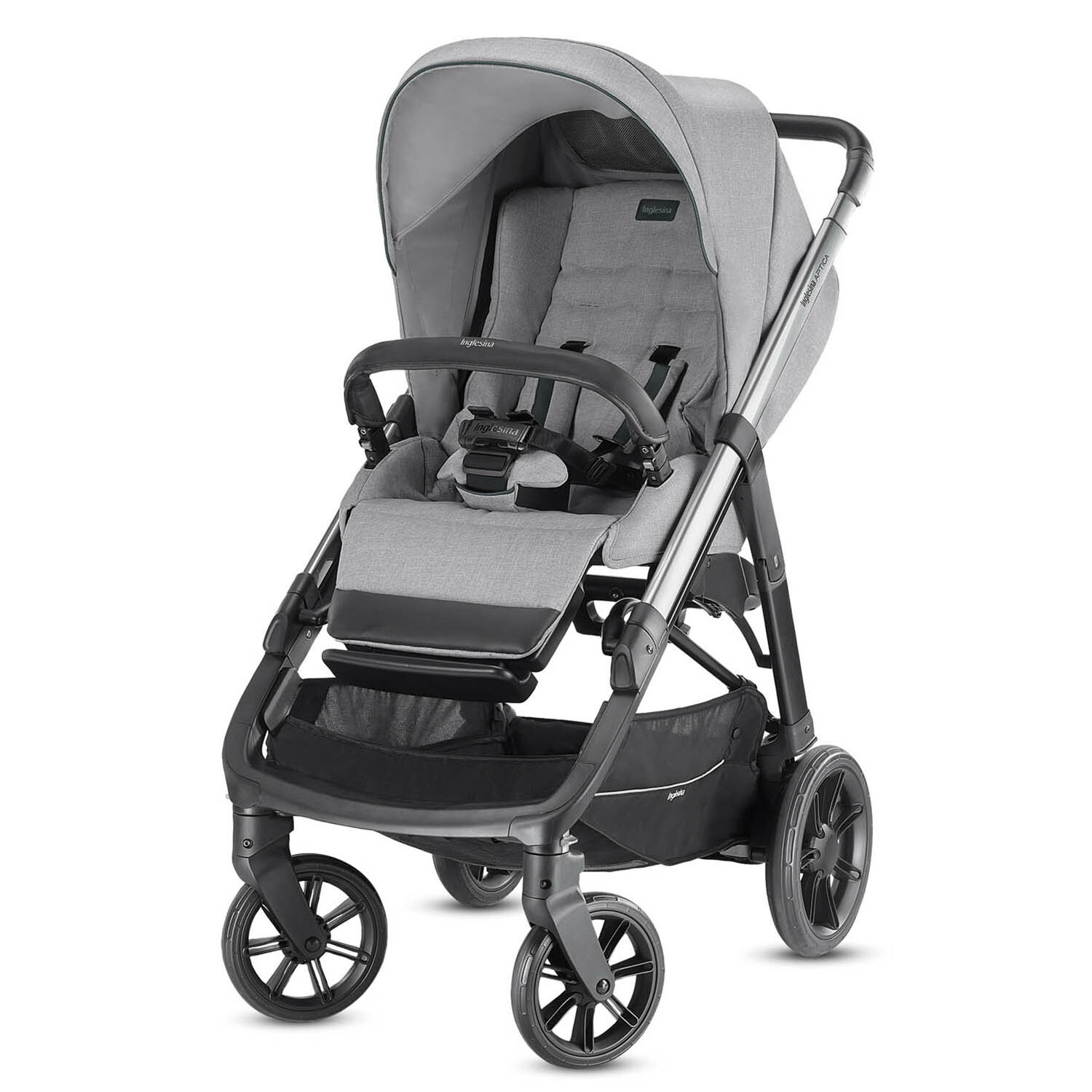 Коляска 2в1 Inglesina Aptica System Duo Silk Grey - фото 1