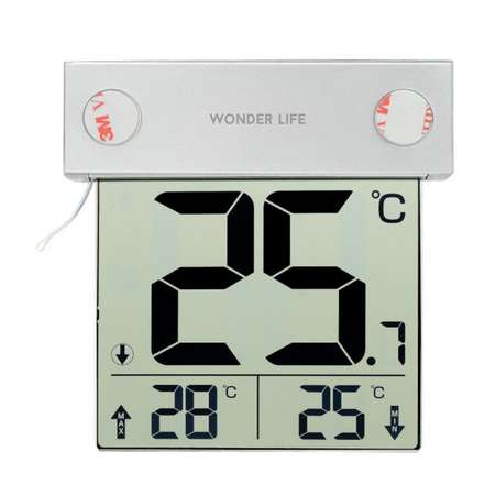 Термометр электронный Wonder Life Визио уличный оконный на солнечной батарее