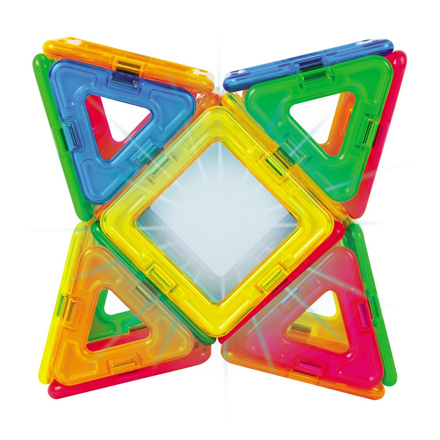 Магнитный конструктор Magformers Neon LED set 31P - фото 5