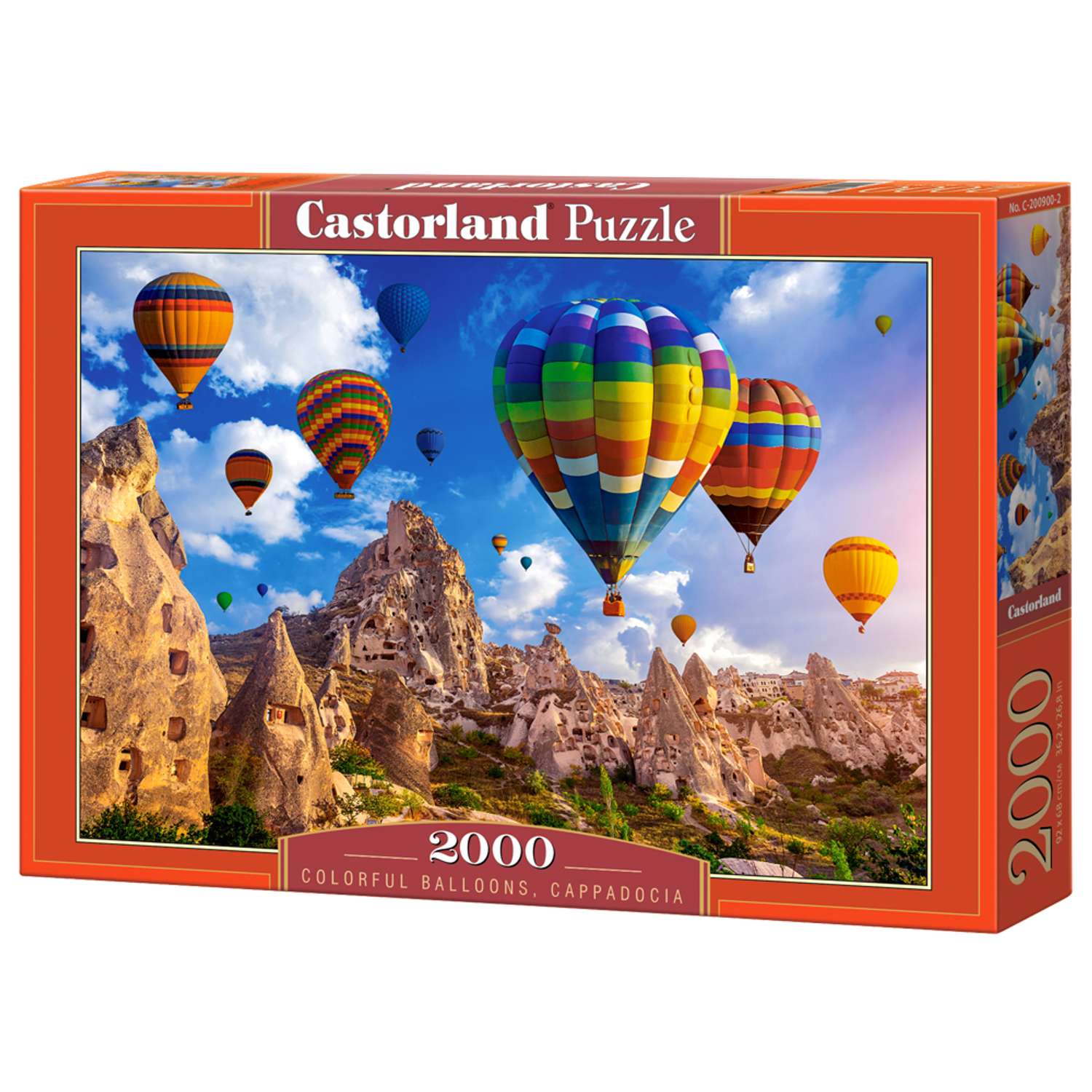 Пазл 2000 деталей Castorland Цветные воздушные шары Каппадокия - фото 1
