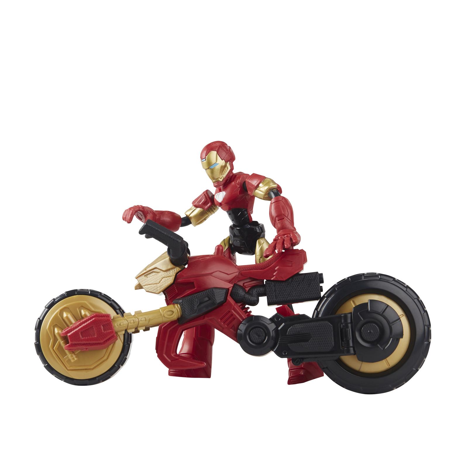 Набор игровой Hasbro (Marvel) Бенди Железный человек на мотоцикле F02445L0 - фото 5