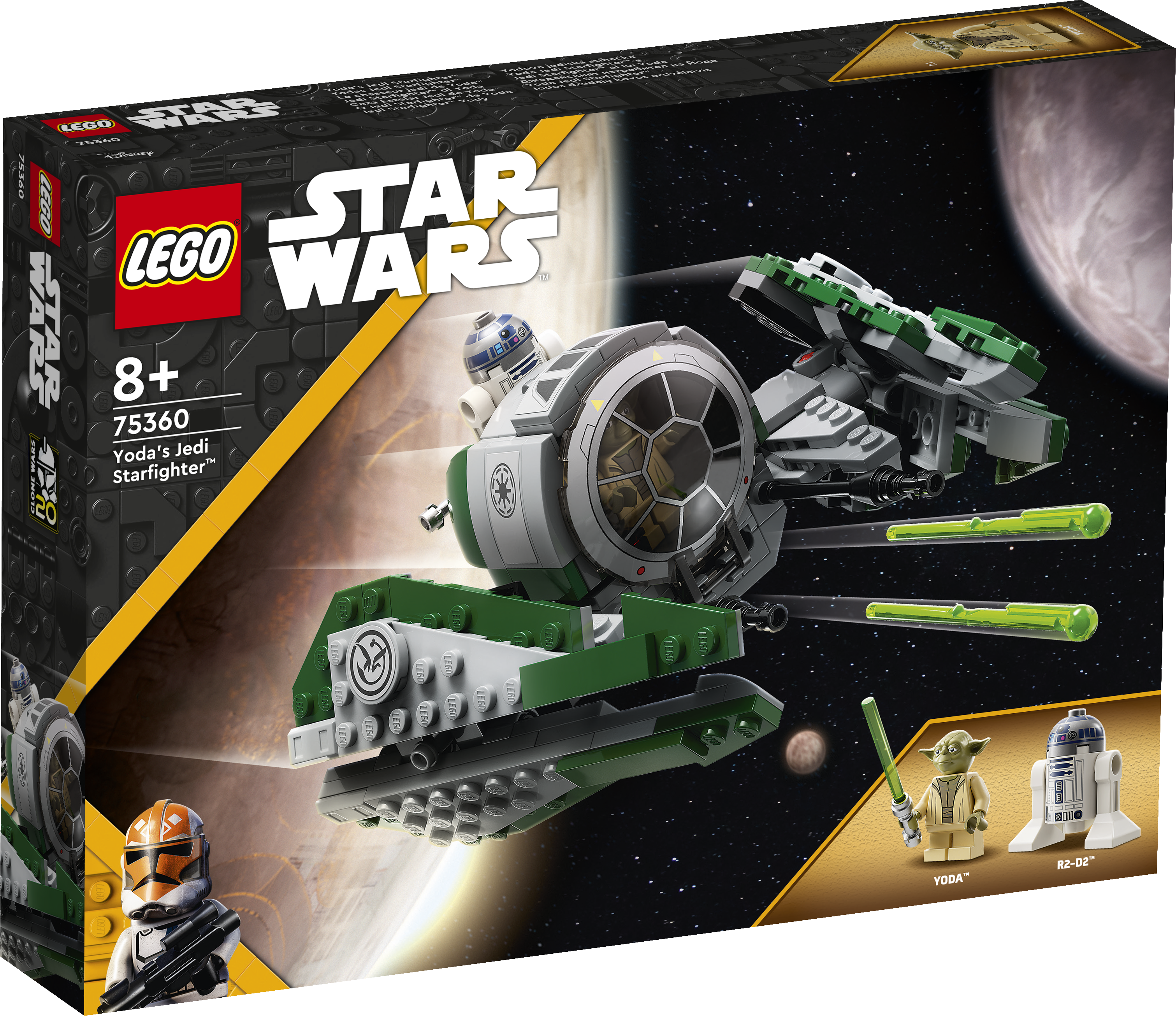 Конструктор LEGO Yoda's Jedi Starfighter 75360 - фото 14