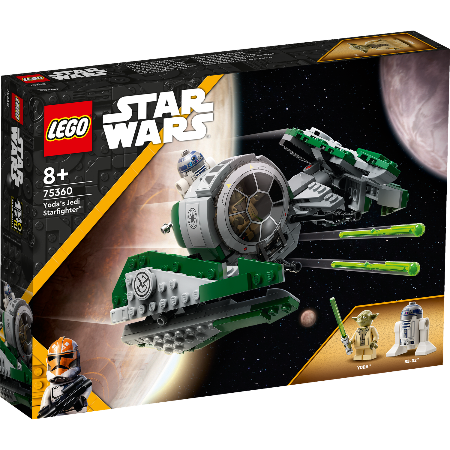 Конструктор LEGO Yoda's Jedi Starfighter 75360 - фото 14