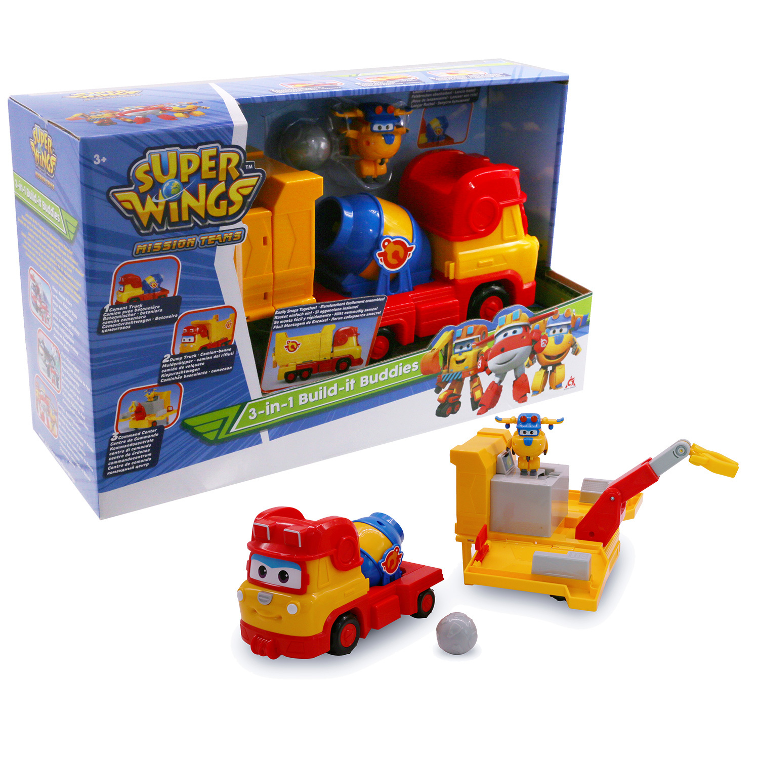 Машина Super Wings Рэмми с мини-трансформером Донни EU730814 EU730814 - фото 4