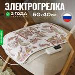 Электрическая грелка EcoSapiens Hotty огурцы 40х50 см