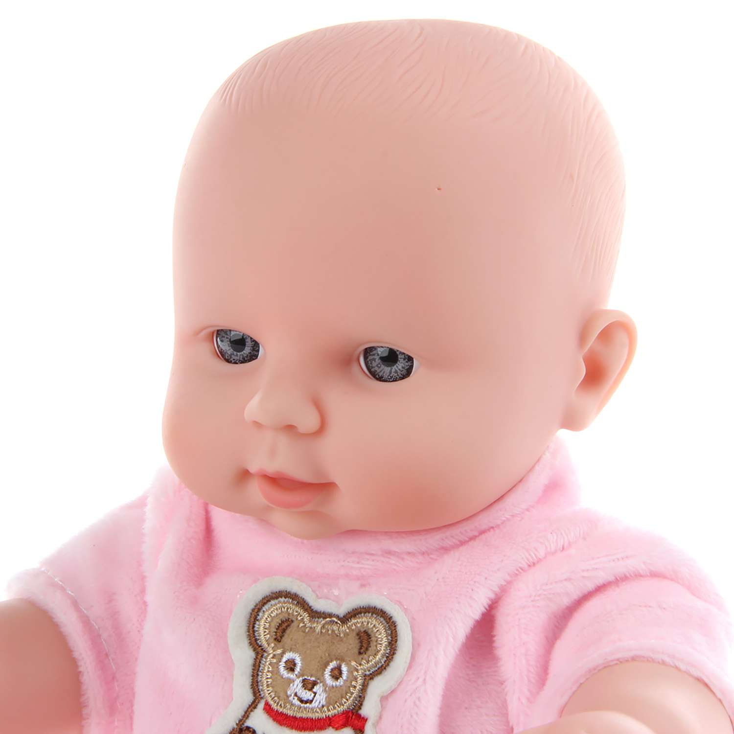 Виниловый пупс. Кукла в розовом, 30 см. Кукла 30 см фото.