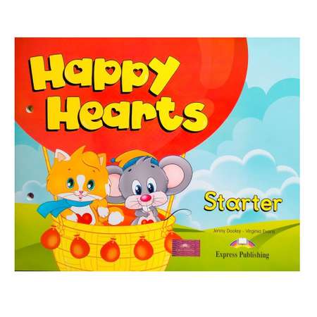 Учебник Express Publishing Happy Hearts Starter Pupils Book (with stickers and press outs)