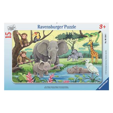 Пазл Ravensburger Африканские животные (06136) 15 элементов