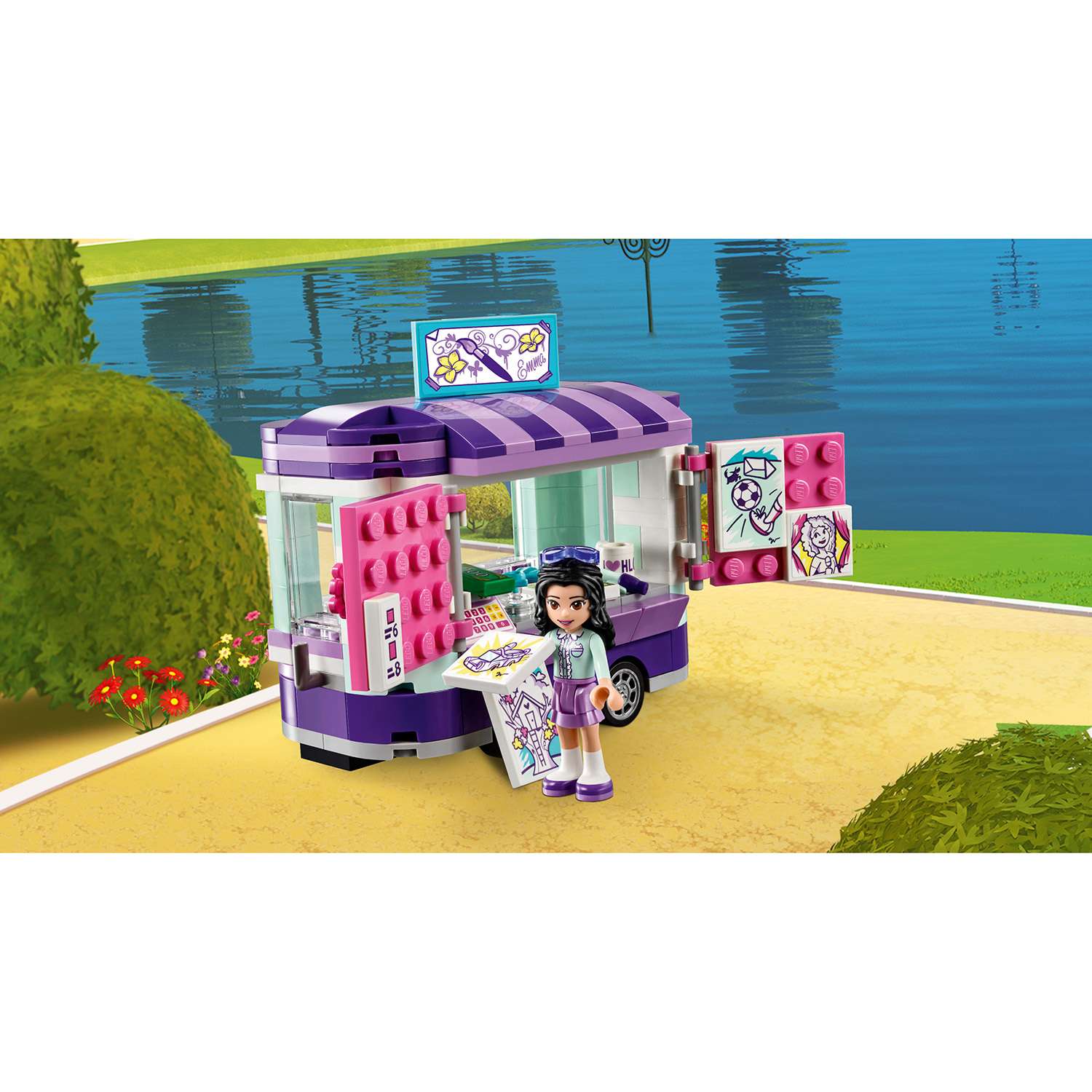 Конструктор LEGO Передвижная творческая мастерская Эммы LEGO Friends 41332 - фото 5