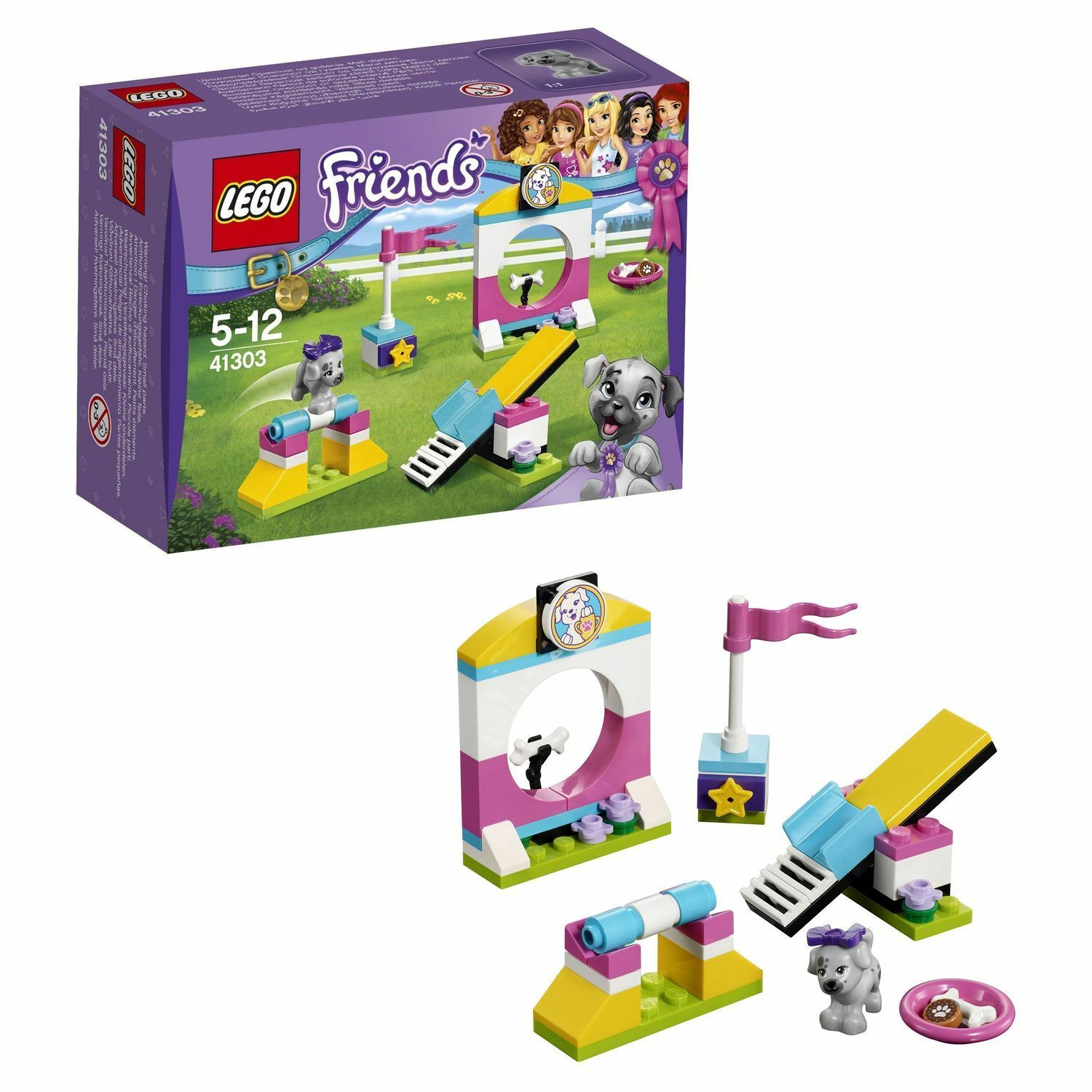 Конструктор LEGO Friends Выставка щенков: Игровая площадка (41303) - фото 1