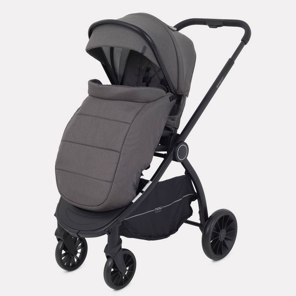 Коляска детская универсальная MOWbaby MOWBaby 2-в-1 SPRINT MB321 Brown - фото 5