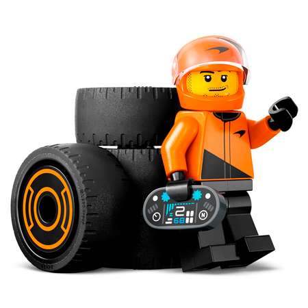 Конструктор детский LEGO City Гонщик F1