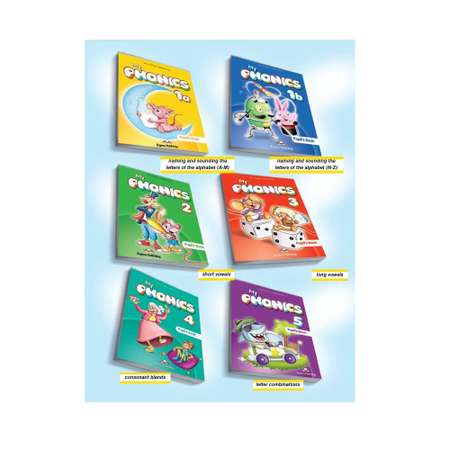 Рабочая тетрадь Express Publishing My Phonics 5 Activity Book (International) with cross-platform application