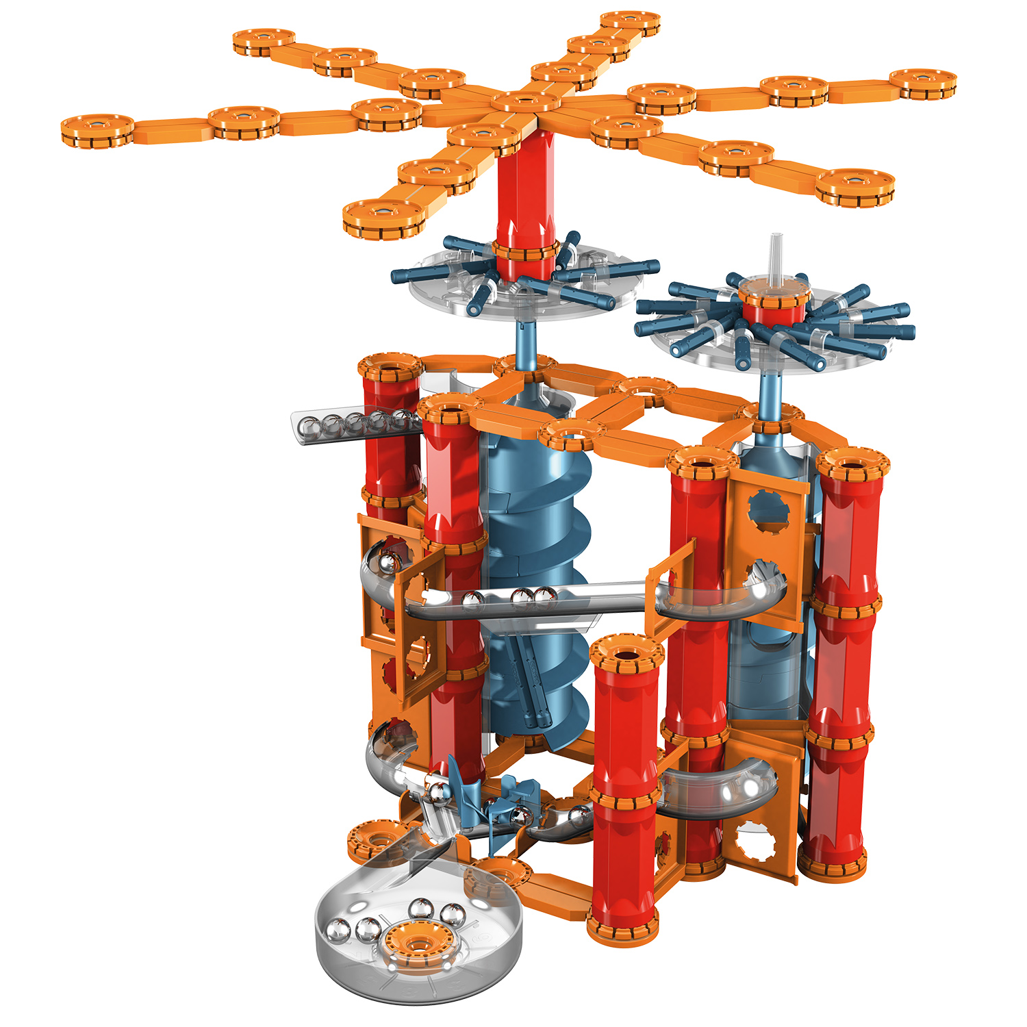 Конструктор магнитный GEOMAG Mechanics Gravity 330 деталей - фото 3