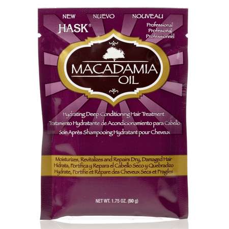 Увлажняющая маска HASK с маслом Макадамии
