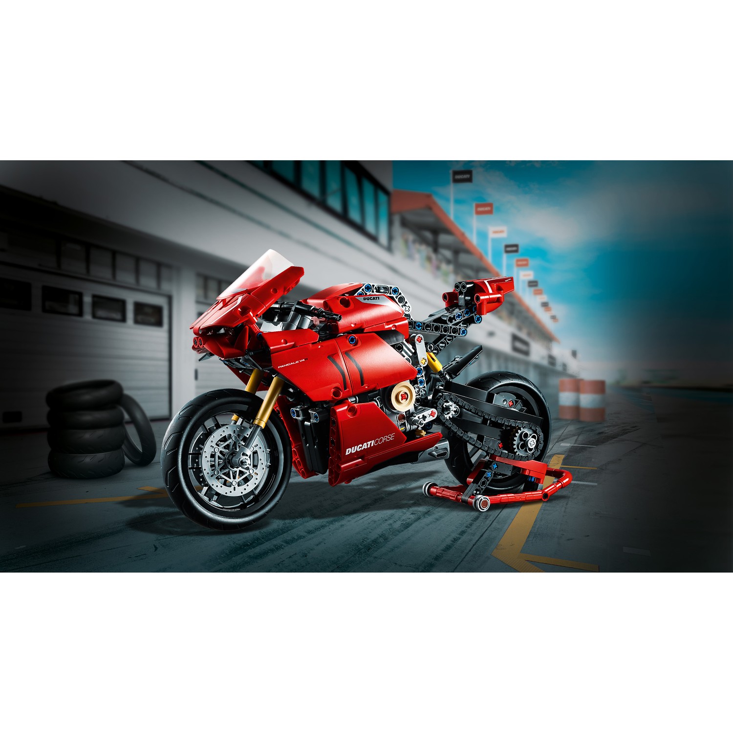 Конструктор LEGO Technic Ducati Panigale V4 R 42107 - фото 11