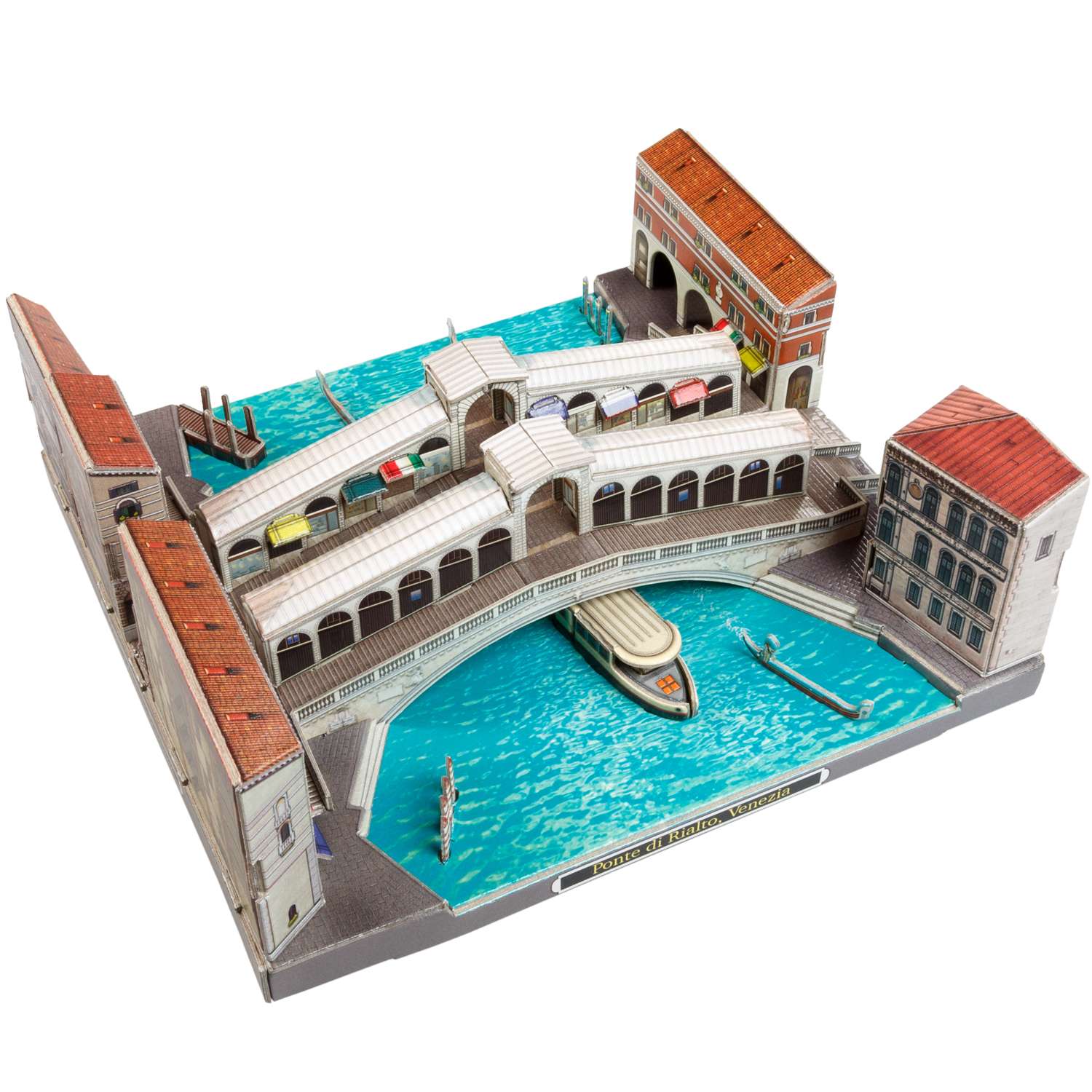 Сборная модель Умная бумага Города в миниатюре Мост Риальто 604 604 - фото 3