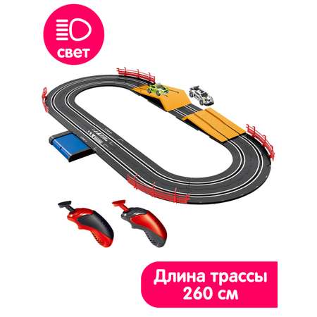 Игровой набор Handers Автотрек-турбо: Кольцо с трамплином длина 260 см