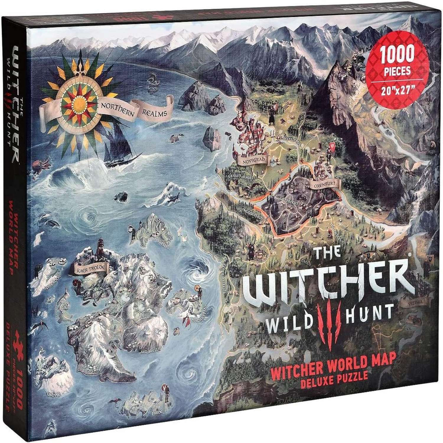 Пазл The Witcher Northern Realms - фото 1